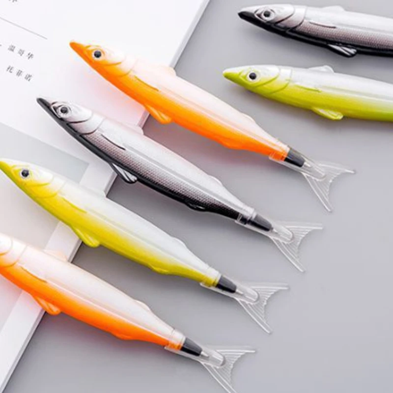 Neuartiger Kugelschreiber, Fisch-Kugelschreiber, lustiger Schreibstift für Studenten, Klassenbelohnung,