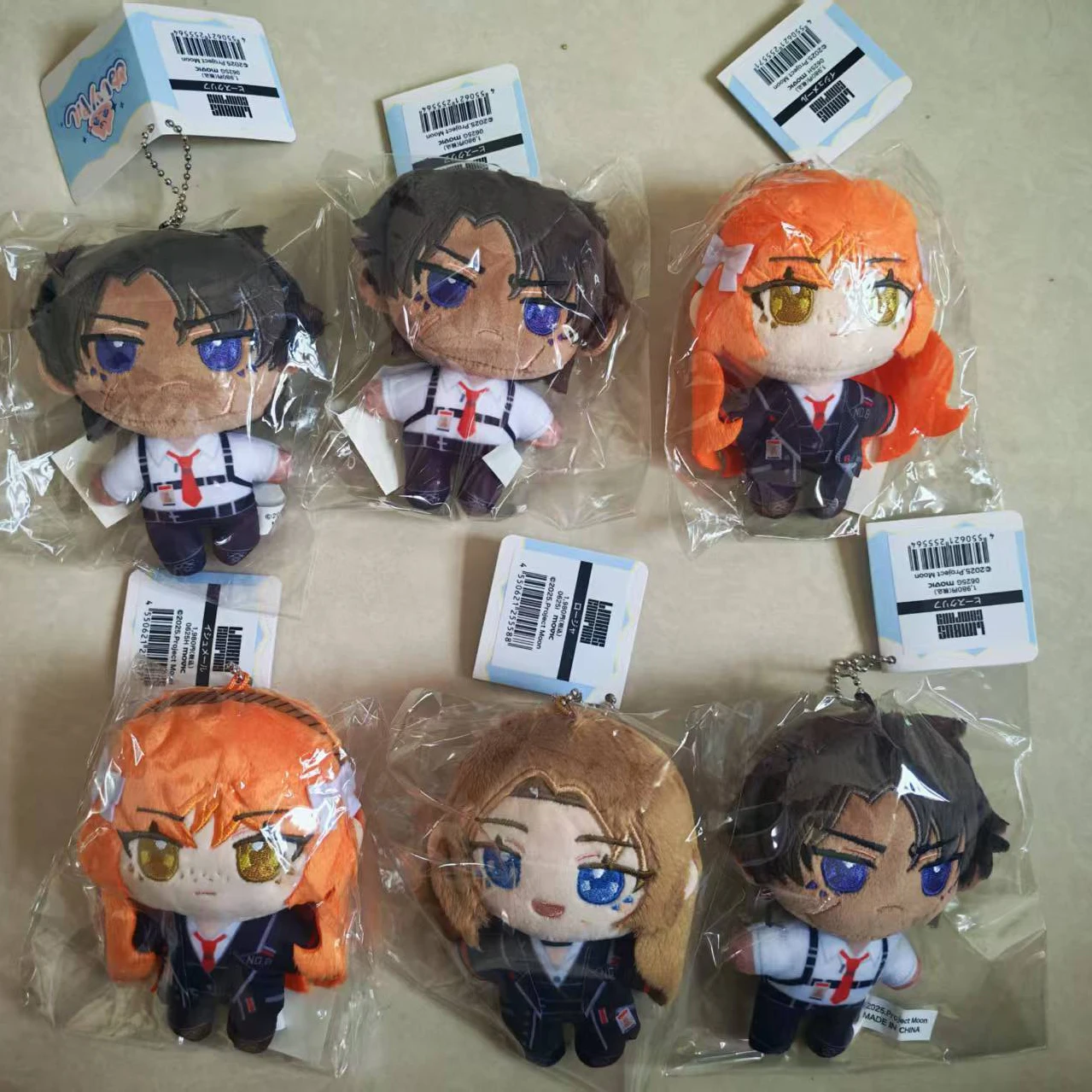 Muñecos de Peluche 100% Oficiales de Anime Limbus Company, Muñeco de Peluche de Heathcliff Ishmael Rodion Palm, Juguetes de Regalo