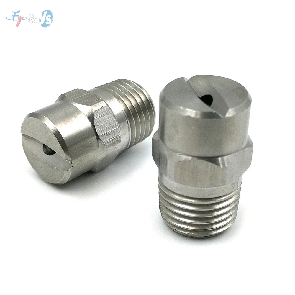 HU-SS2515 High Pressure Spray Nozzle Tip 1/4' BSPT Pressure Washer Accessories - Stainless Steel