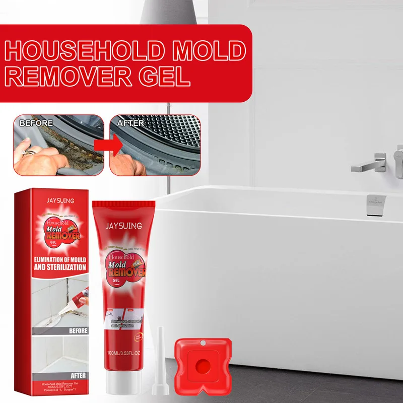 

Kitchen Bathroom Remover Gel Household Wall/Washing Machine Stain Mold Mildew Cleaner Fast Acting Humid Surfaces