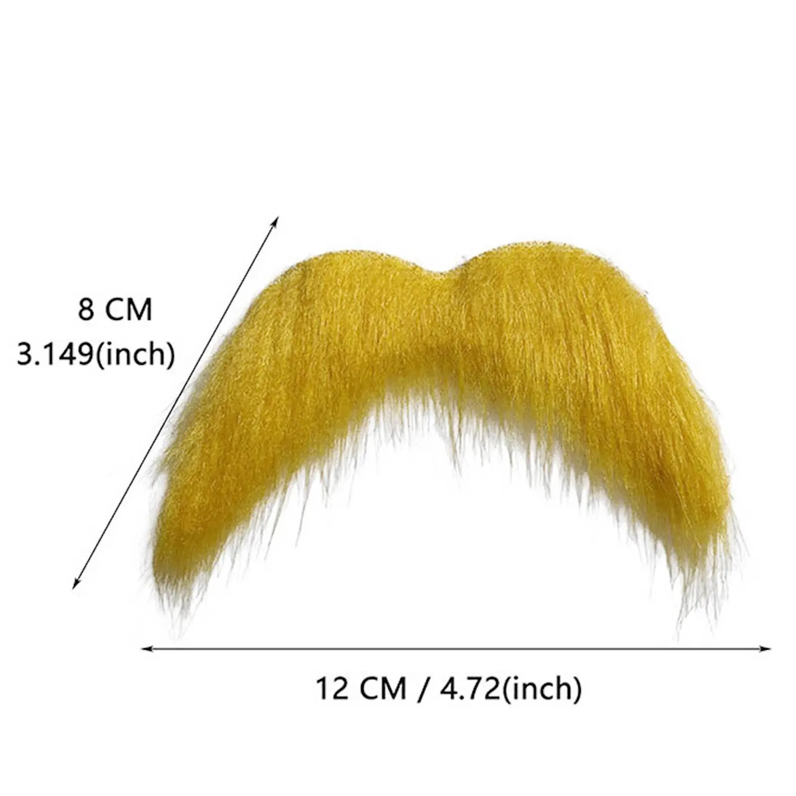 Immagine 7: Accessorio per costume con parrucca e barba con cappuccio calvo per giochi di ruolo di Comic Con Halloween