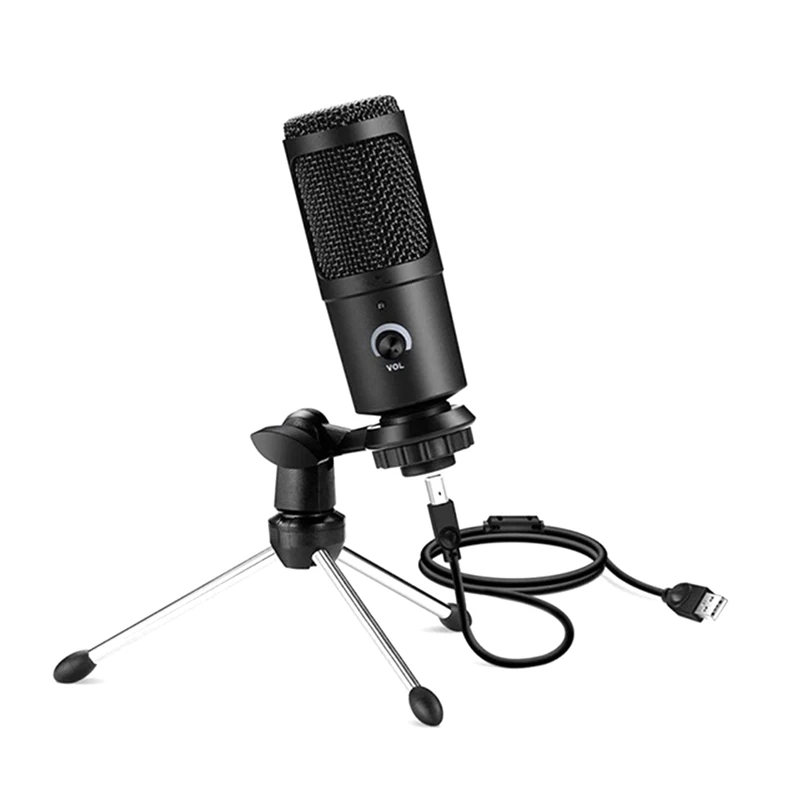 USB Gaming Microphone For Streaming Podcasting Mic For Podcast Video Singing Cardioid Studio