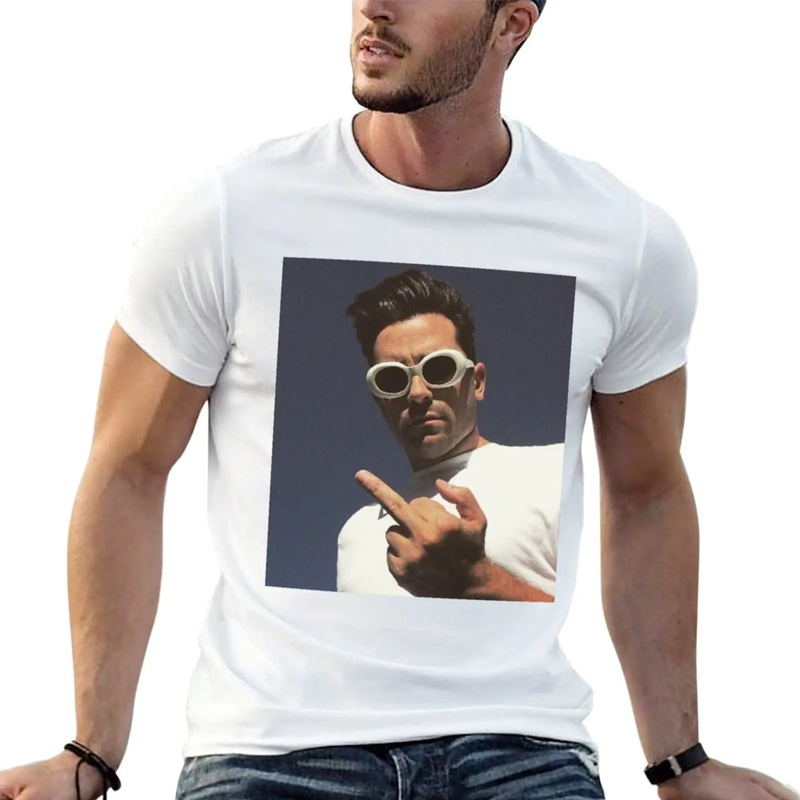 Daniel Levy T-Shirt Casual Breathable Short Sleeve Top