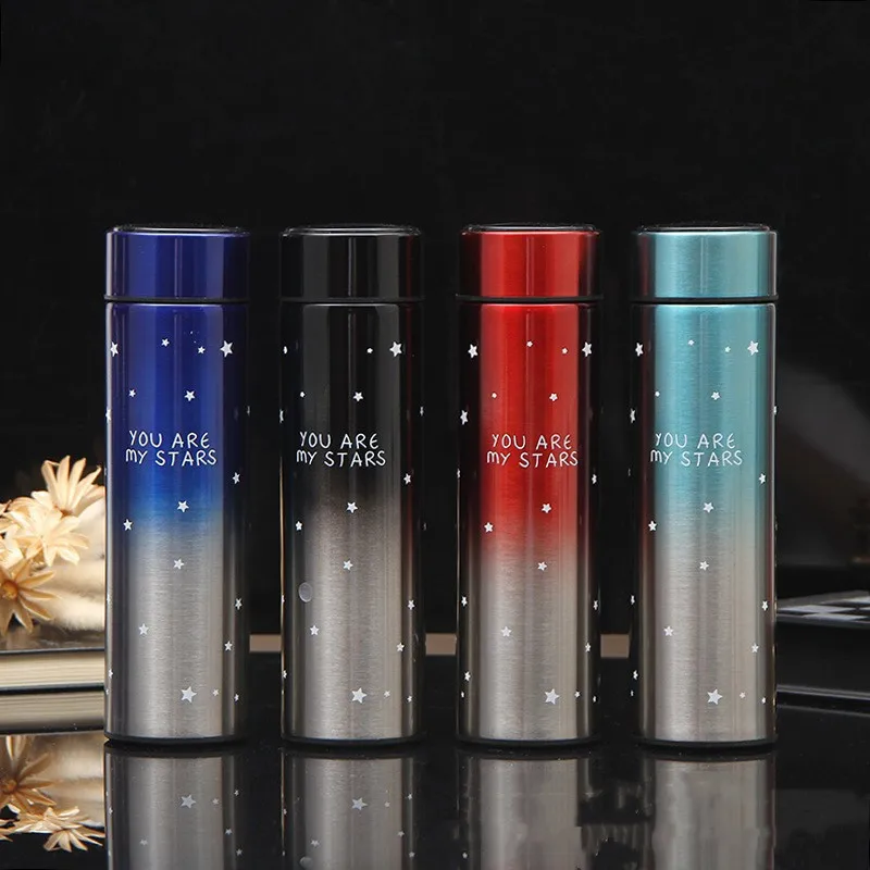 Smart Stainless Steel Thermal Bottle Display Temperature Thermal Mug  Food Thermos For Tea Water Bottle With Heating Travel Cup view 4