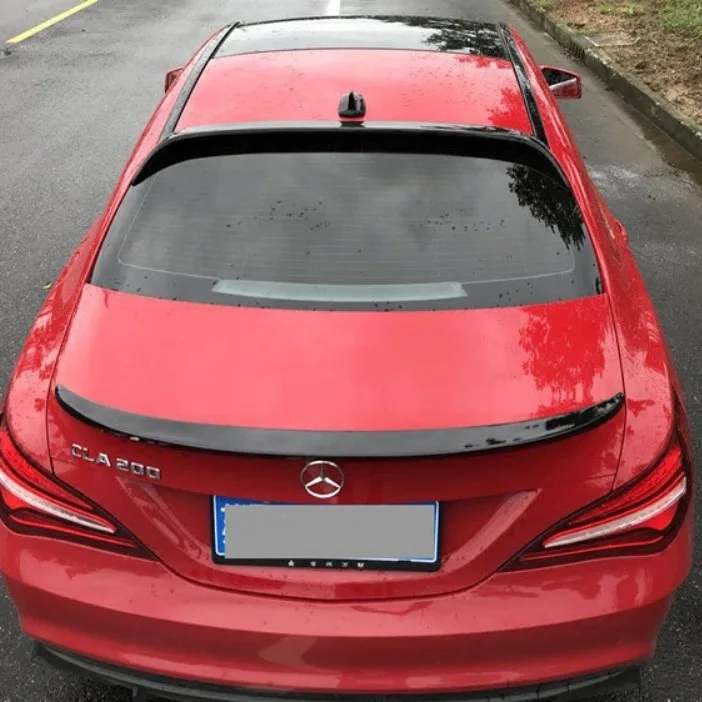 

Mercedes-Benz CLA new W117cla180cla200cla220cla260 modified ABS bright black top wing