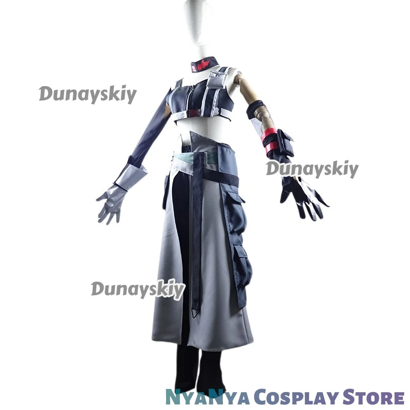 ‌ Zenless Zone Zero Grace Howard كوسبلاي كوسبلاي أنيمي لعبة الزي للجنسين مجموعة مخصصة كاملة مجموعة مثير للهالوين الزي أصيلة