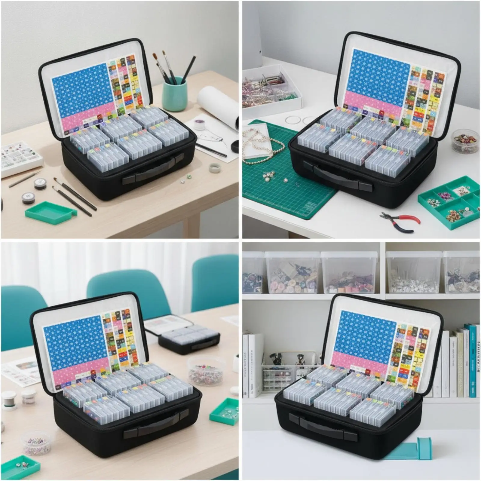 Diamond Painting Organizer Compact Diamond Painting Storage Case Lightweight