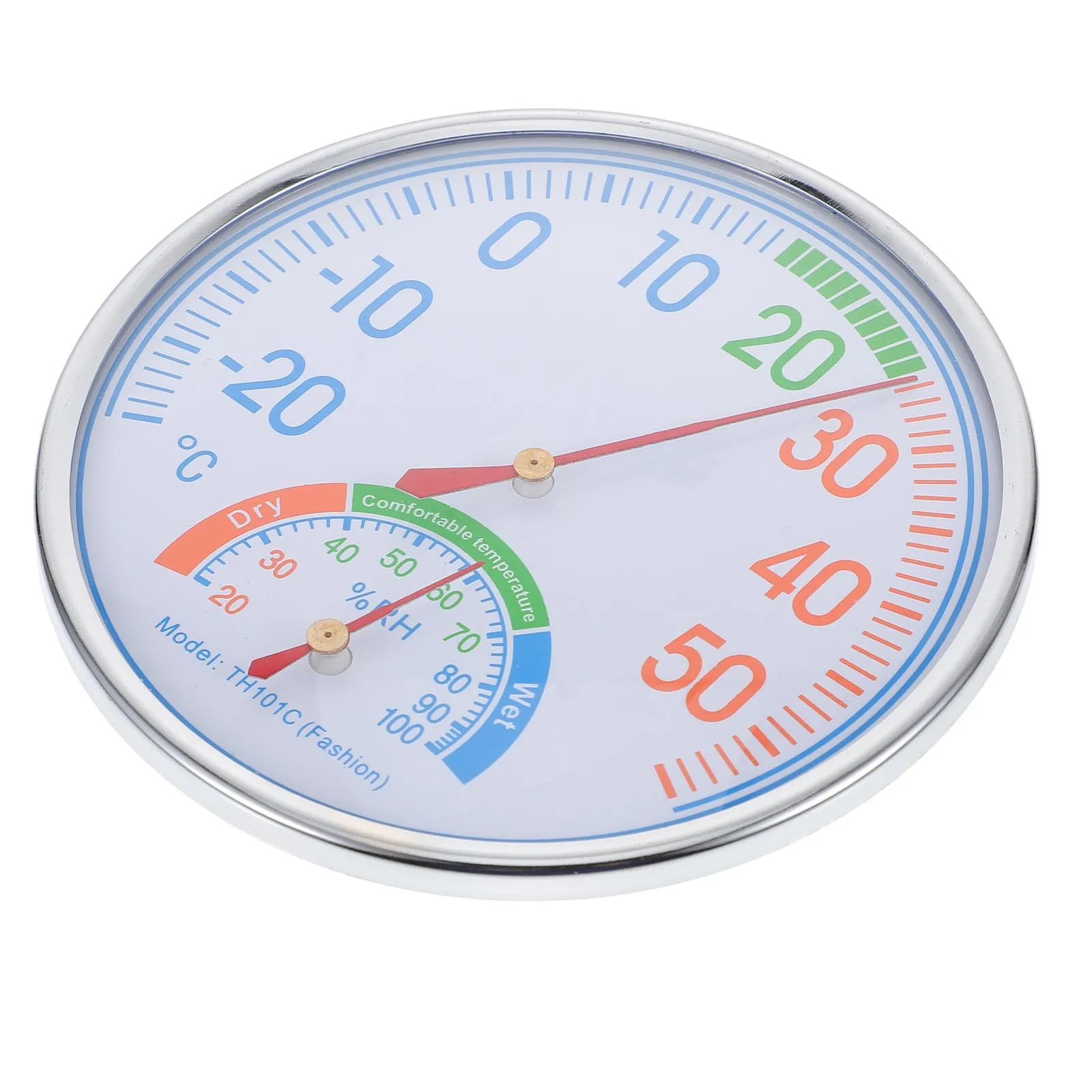 

Home Hygrothermograph High Precision Indoor Thermometer For Sauna Room Laboratory Hotel Comfortable Range Dial Design