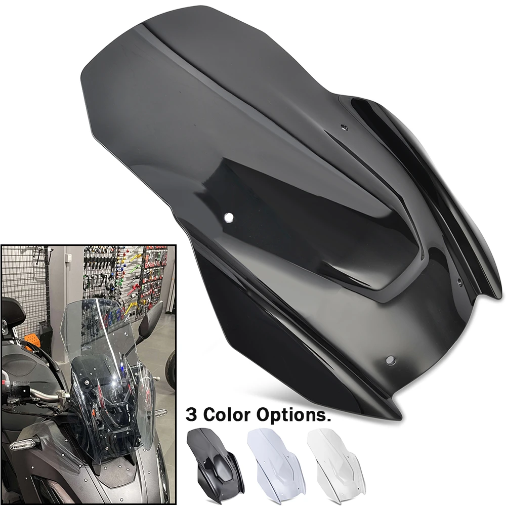 

For Honda ADV350 ADV 350 2022-2025 Motorcycle Accessories Windshield Windscreen Wind Deflector Shield Screen Visor 2024 2023