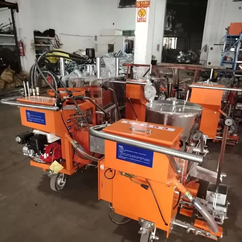 Picture 5: Thermoplastic Automatic Flat/Convex Applicator-Battery-Powered Engine-Driven Traffic Line Road Marking Machine