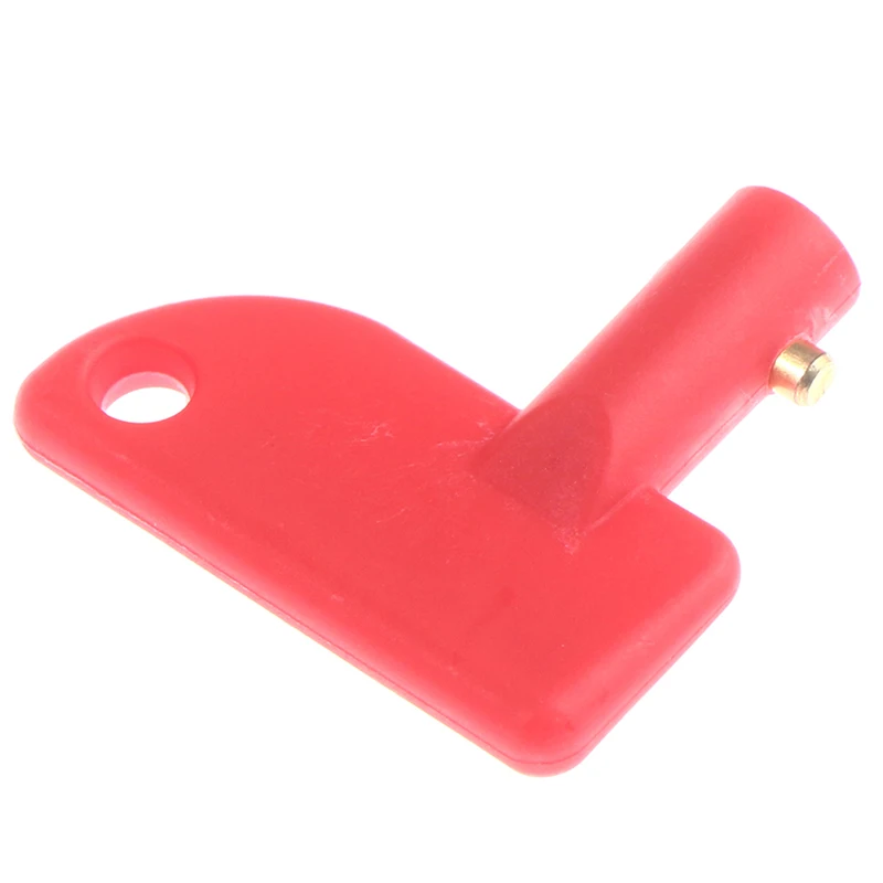 2pcs Red Mini Battery Cut Off Kill Isolator Switch Spare Keys For Marine Auto Boat Truck