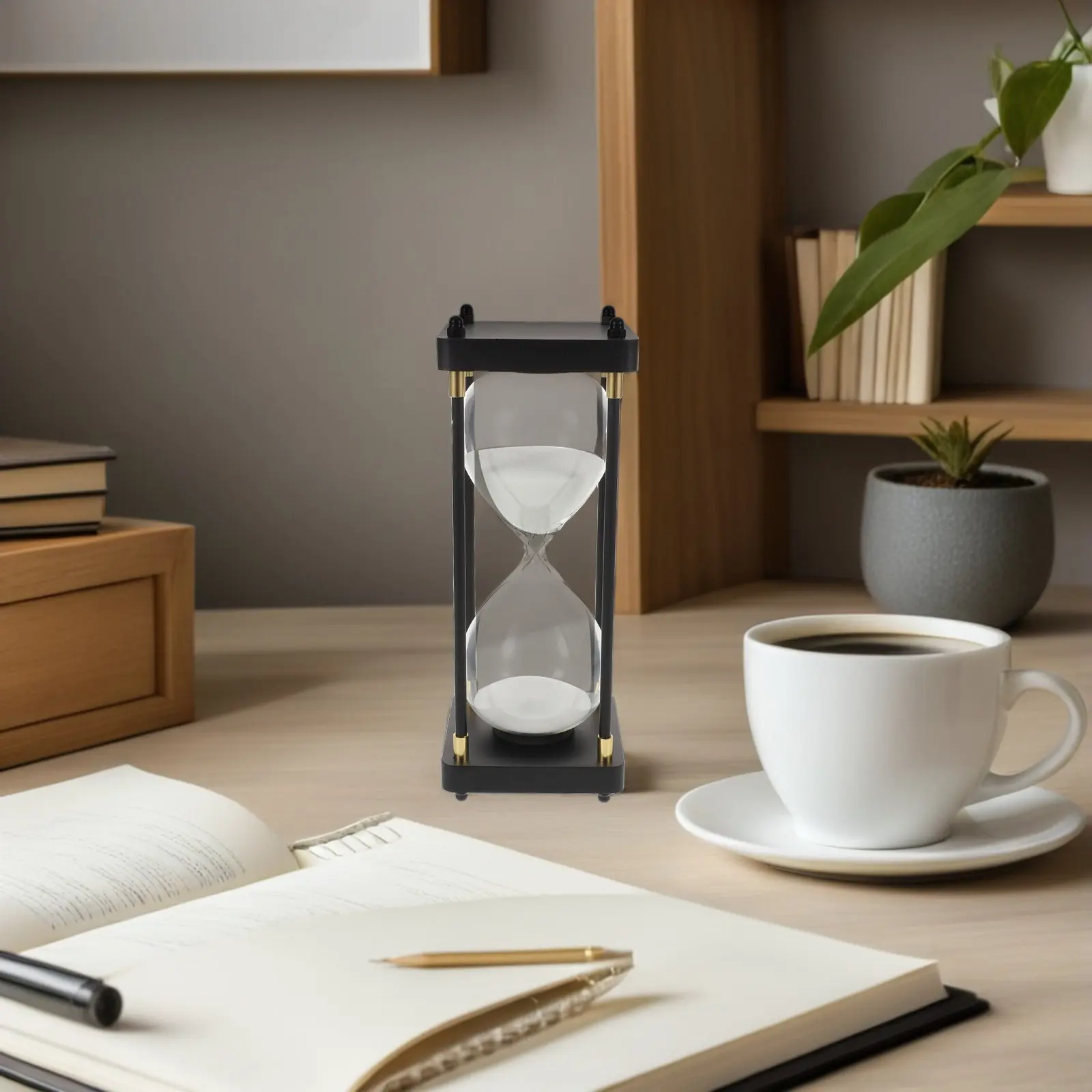 Hourglass Sand Timer Office Home Clock Halloween Christmas Desk Sand Timer Desk Timer Analog Timer Battery Free Timer Premium