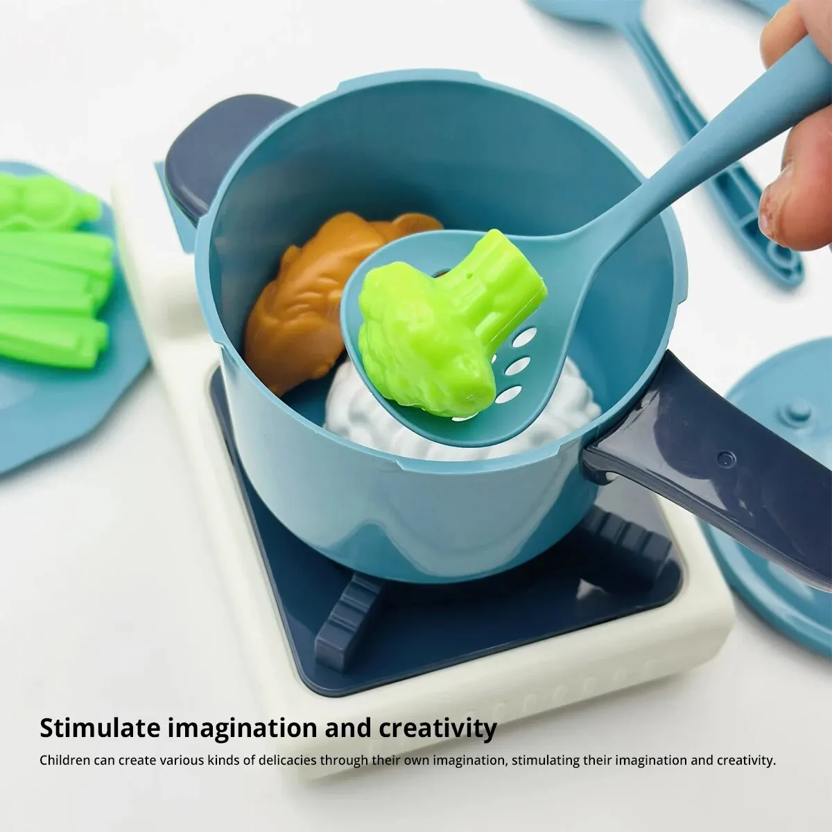 Juego de cocina de simulación para niños, vajilla de juego de simulación, casa de juegos, juguetes para niños, 14 piezas