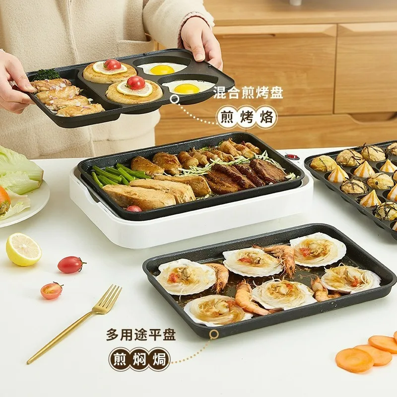 

Electric Takoyaki Maker – 24-Hole Octopus Ball Pan with Non-Stick Coating, Adjustable Temp for Home & Party Use