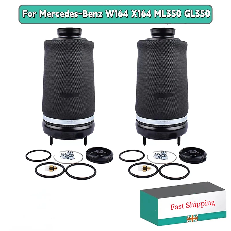 

For Mercedes-Benz W164 X164 ML350 GL350 Front Air Suspension Spring Bags 1643206013 Air Suspension Shock Absorber Repair Kit