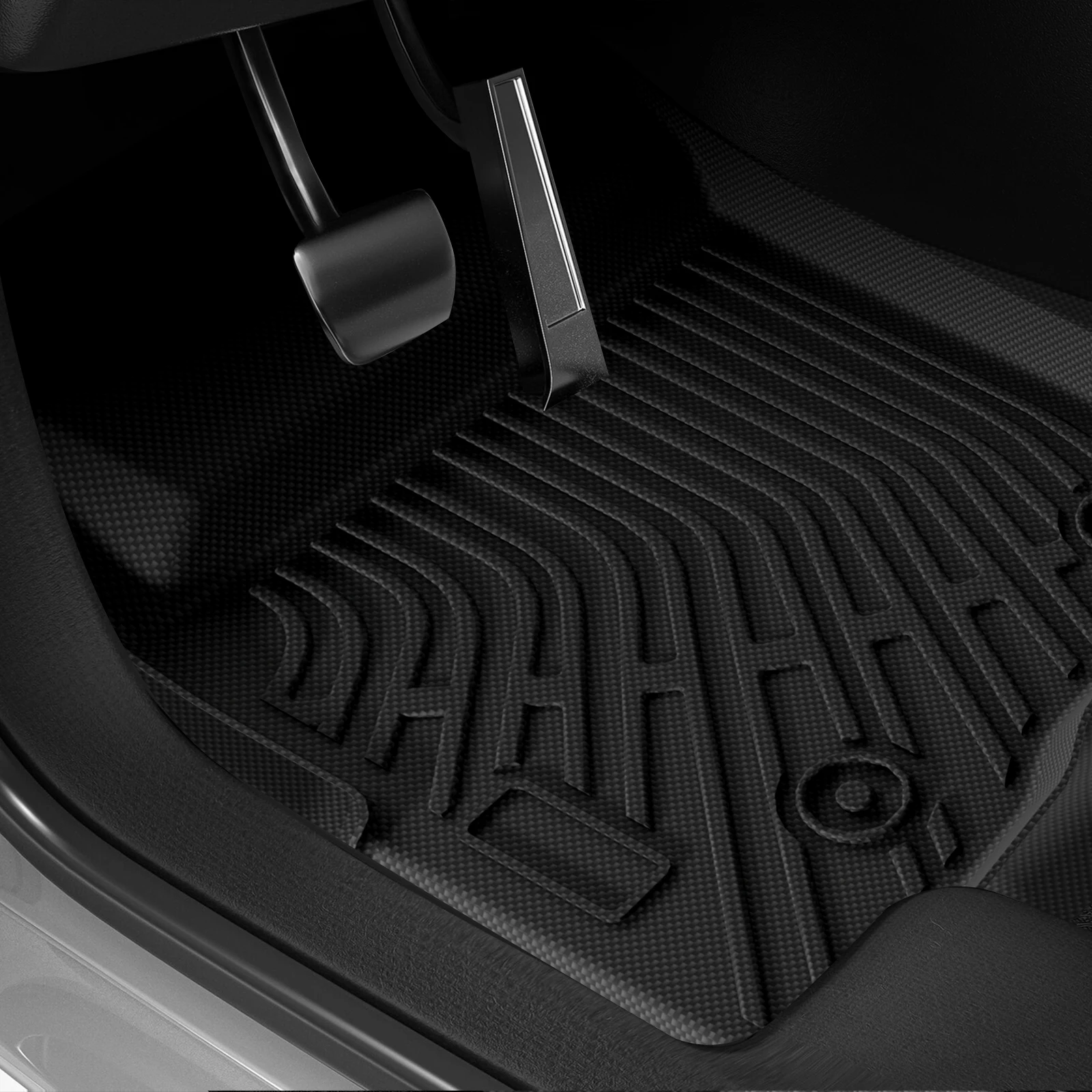 

3Pcs/Set Car Floor Mats Compatible for Ford F-150 2010-2014 All-Weather Automotive Floor Mats Duty Car Mats Flexible Floor