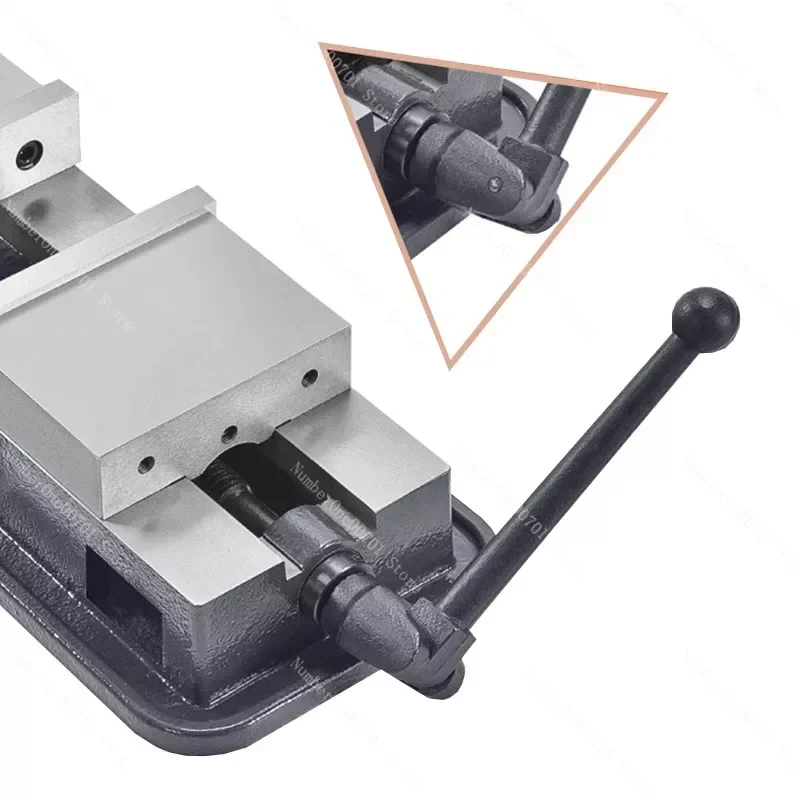 High-precision Angle-fixed Flat-nose Pliers 4 Inch Heavy-duty Industrial-grade Vise Hydraulic Table Vise For Milling Machines