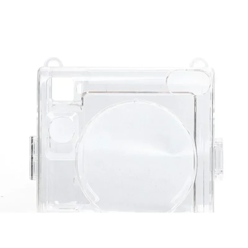 

1pc Transparent Plastic Camera Travel Portable Shoulder Bag for Instax Square SQ40 Storage Case Cover