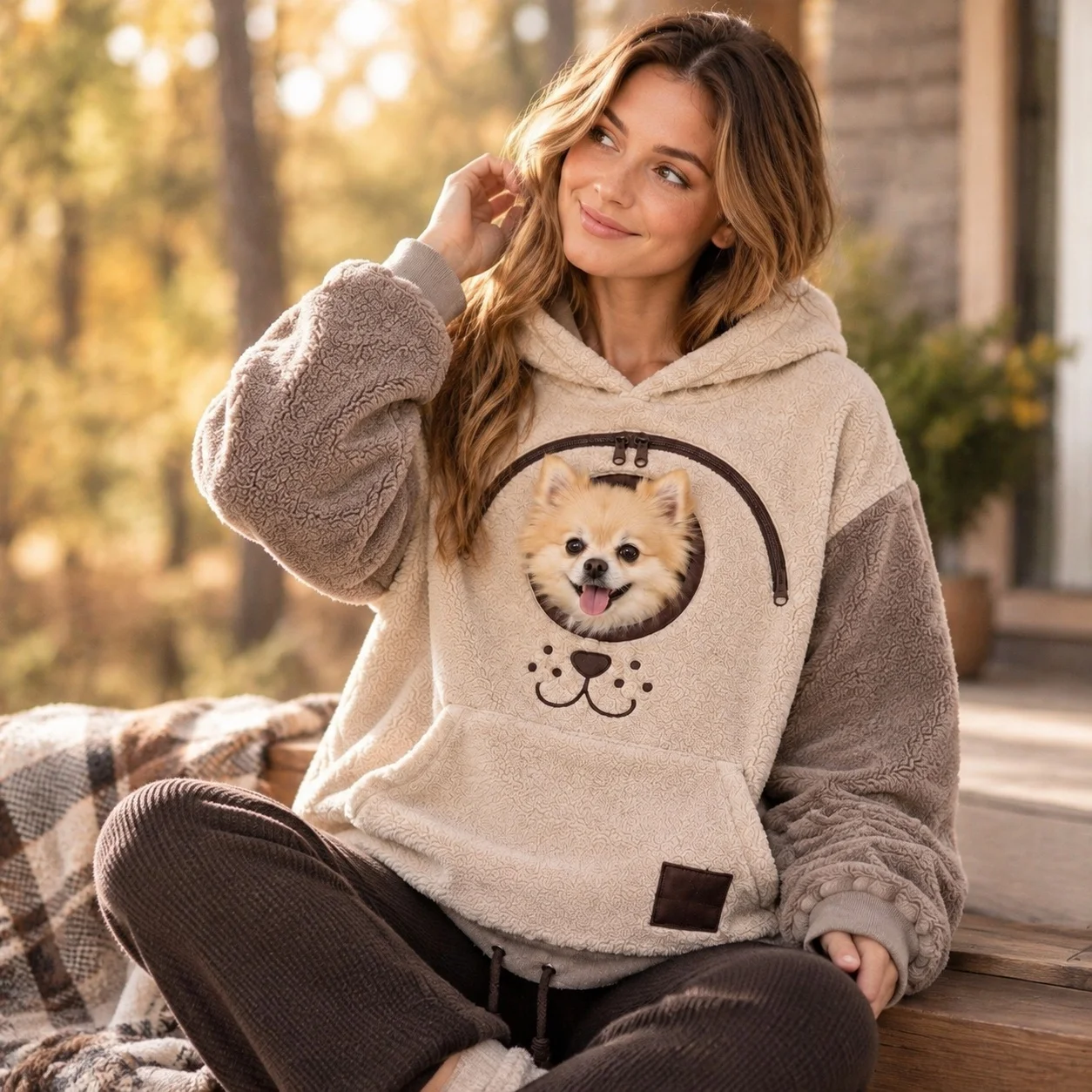 Casual Hooded Sweatshirt Loose Fit with Drawstring Hooded Neckline Regular Sleeve Pullover Thick Fall Season for Women and Men