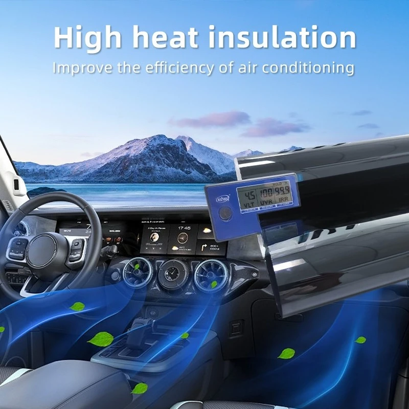 

Top Quality Ultra Hd 1.52*30M Heat Resistant Privacy Protection Nano Ceramic Window Solar Film Carbon Car Window Tint Film