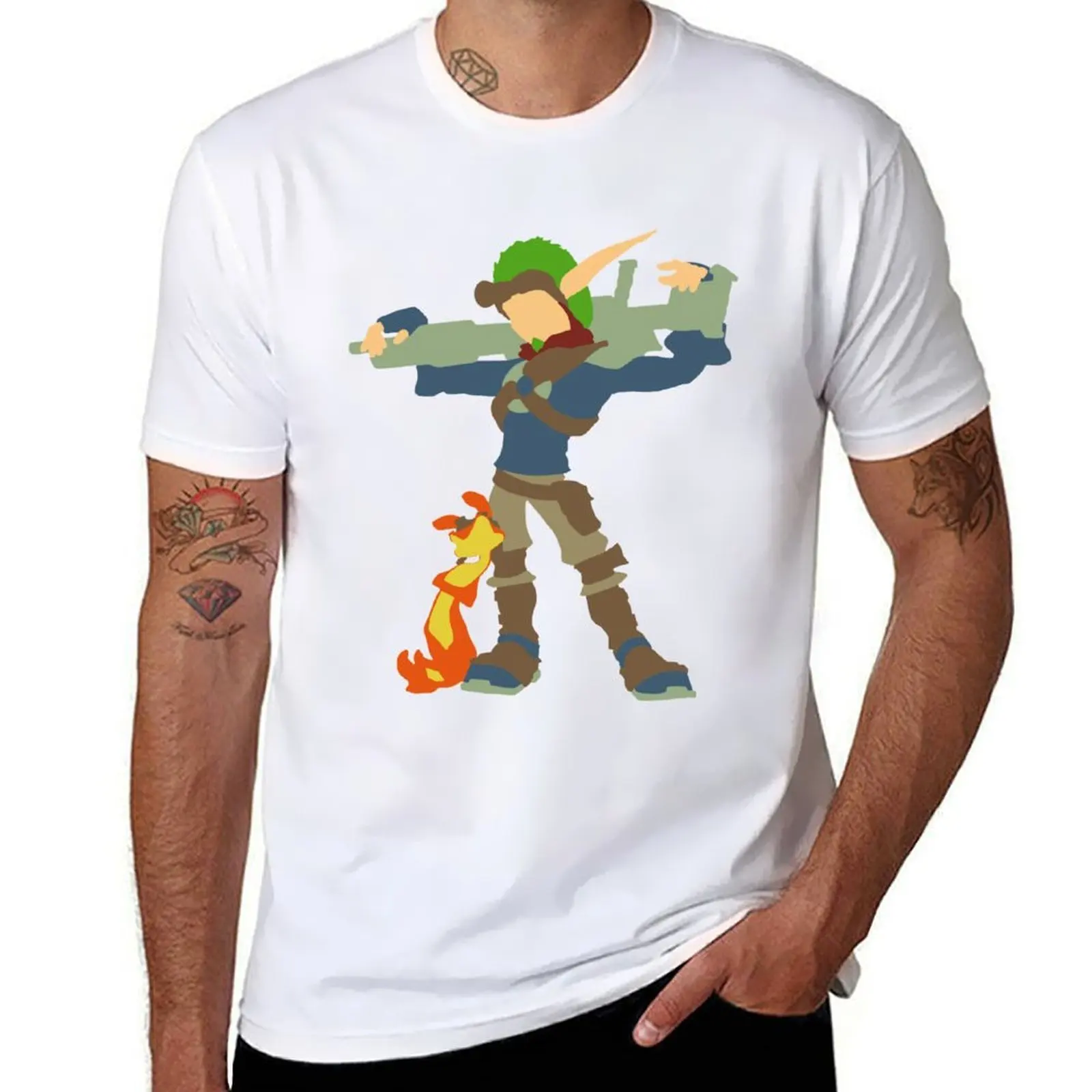 

Jak and Daxter - Minimalist T-Shirt Essential Solid Color T-Shirt