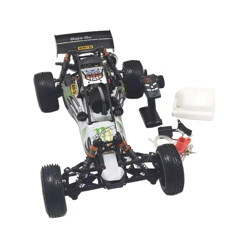 2.4G Radio Control Toys RC Baja 5B 35CC Gasoline Powered RC Buggy Car 1/5 Scale Big Toys for Over 14 Years Old Toy