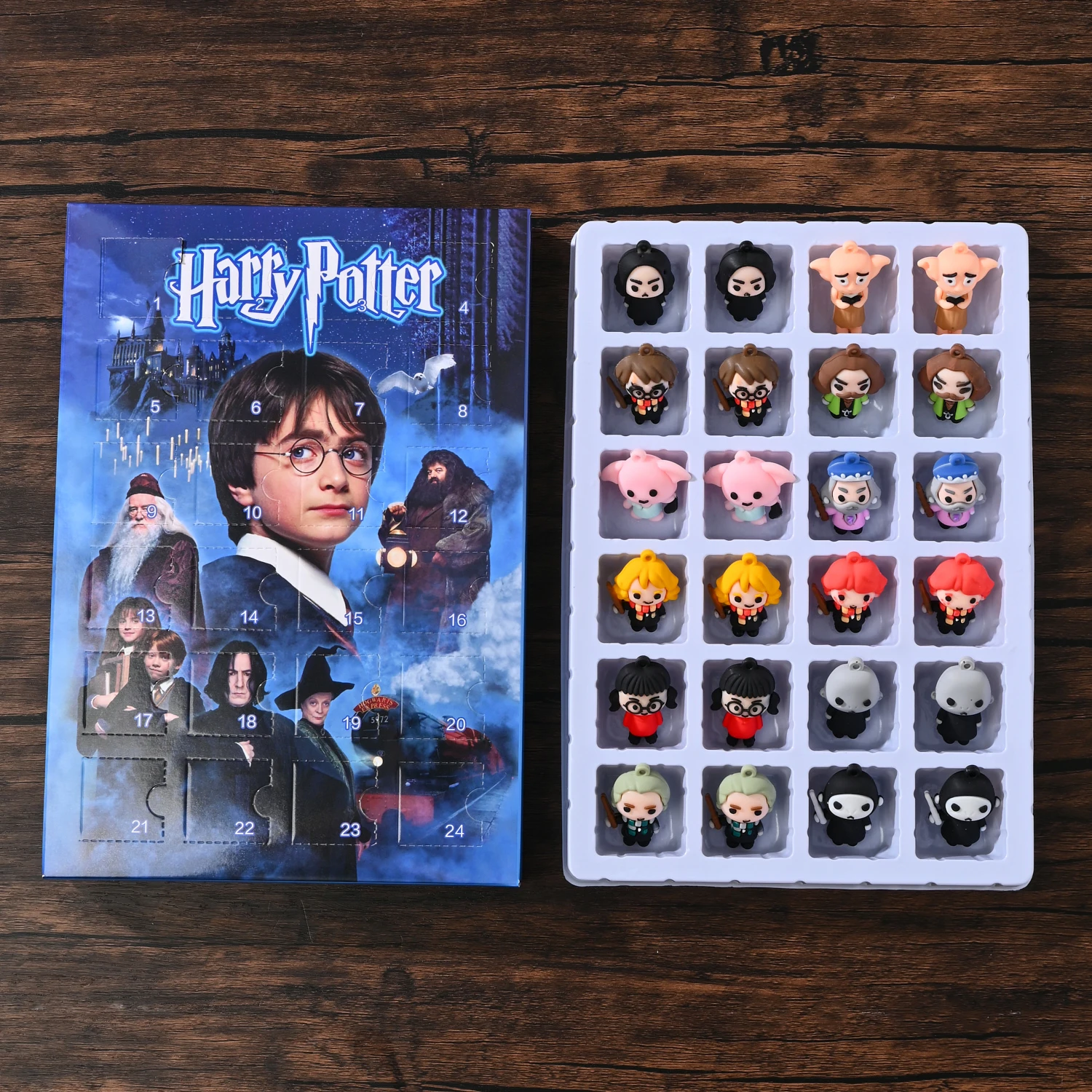 2025 جديد هاري بوتر صندوق أعمى سلسلة أنيمي الكرتون جمع أرقام لطيف الحلي دمية الأطفال عيد الميلاد صندوق مفاجأة اللعب