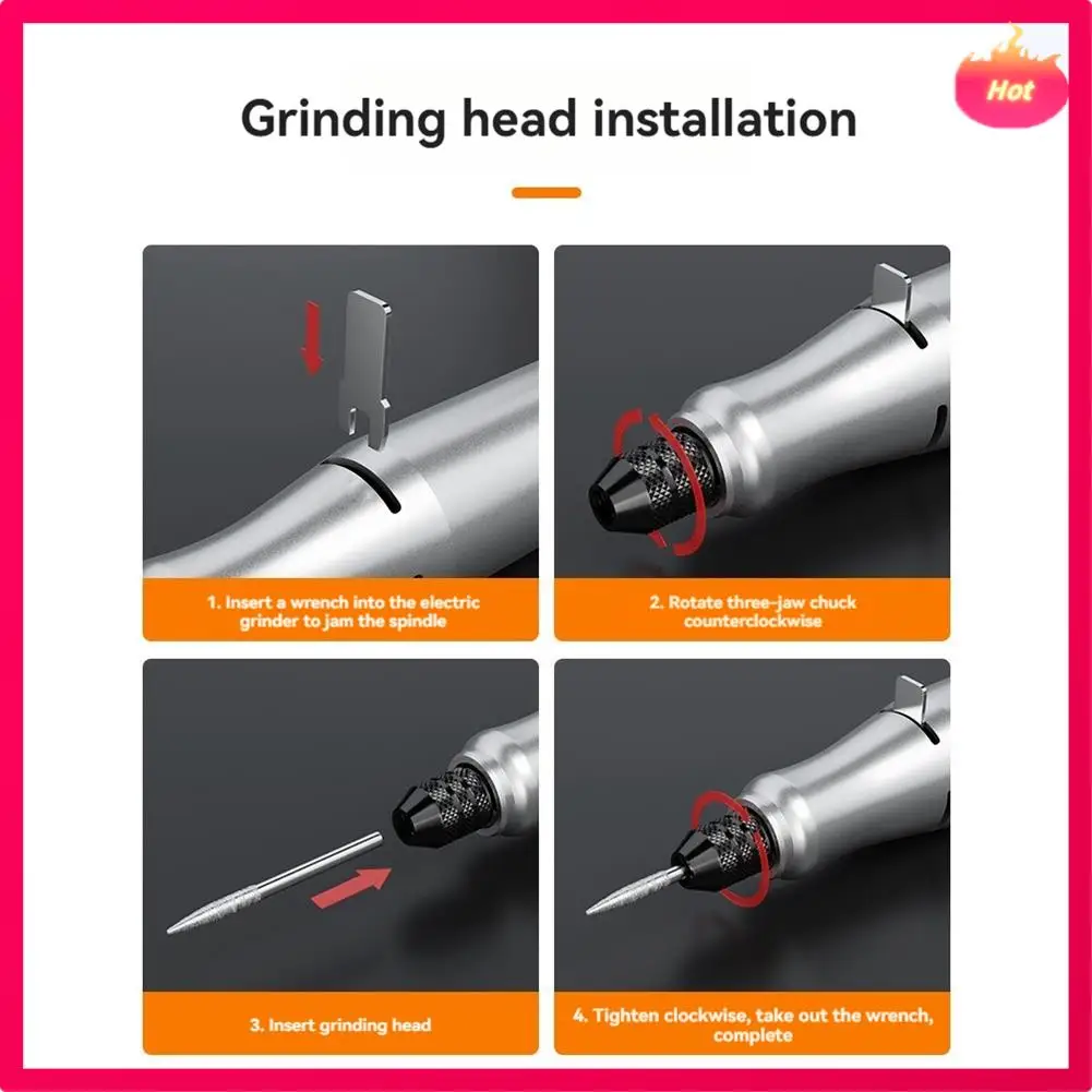 20V Compacte Grinder Voor 18V-21V Batterij Elektrische Polijstmachine Slijpmachine Elektrische Graveren Tool