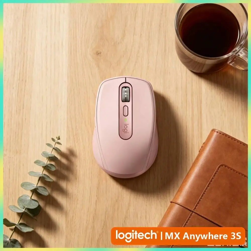 Wireless MX Anywhere 3S - 8K DPI, MagSpeed Scroll, Anti-Slip, Perfect for Auto Creative Studio & Design Task