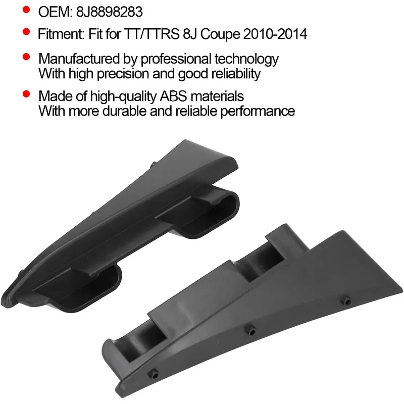 8J8898283 Rear Right C Pillar Side Bracket Parcel Shelf Luggage Support Trim Lining for  Audi TTRS Coupe Roadster