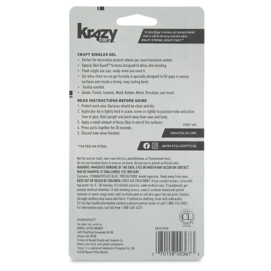 3 pack Craft Mini Singles Fine Tip 4 Count