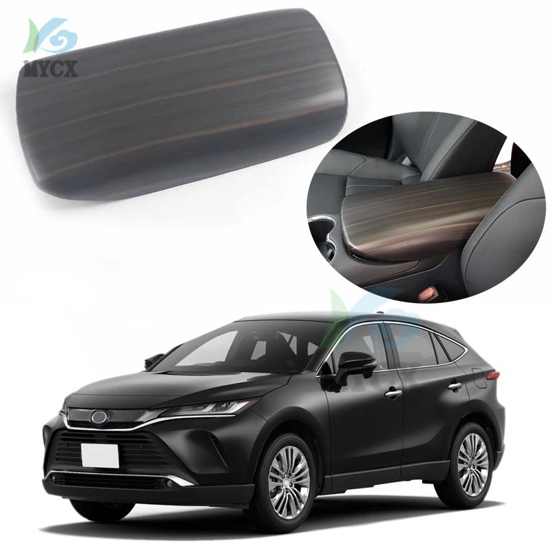 ACCESSORIES FIT For Toyota Harrier 2022 Armrest box decoration stickers car door armrest box panel sequins auto parts