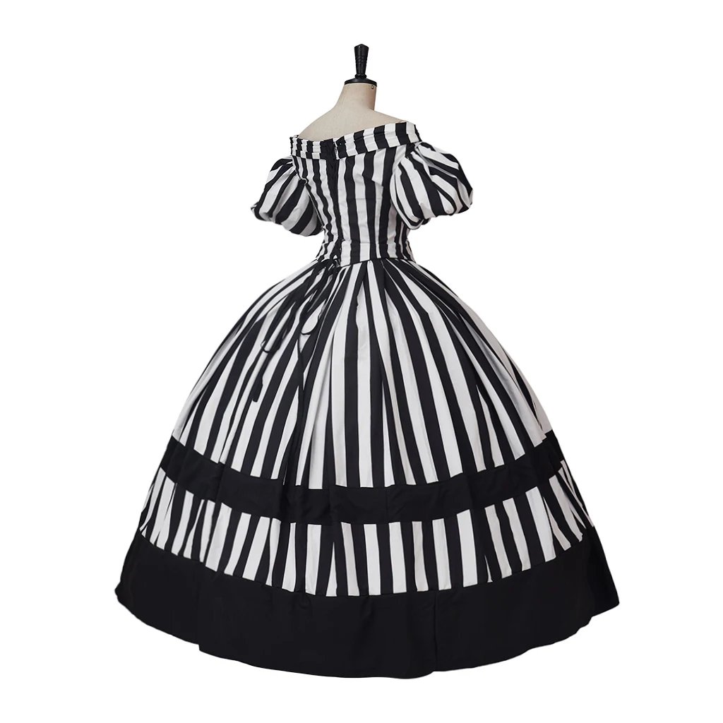 Black and White Masquerade Ball Dresses: The Real Experience Wearing a  Historic Victorian Gown to an Elegant Evening Event