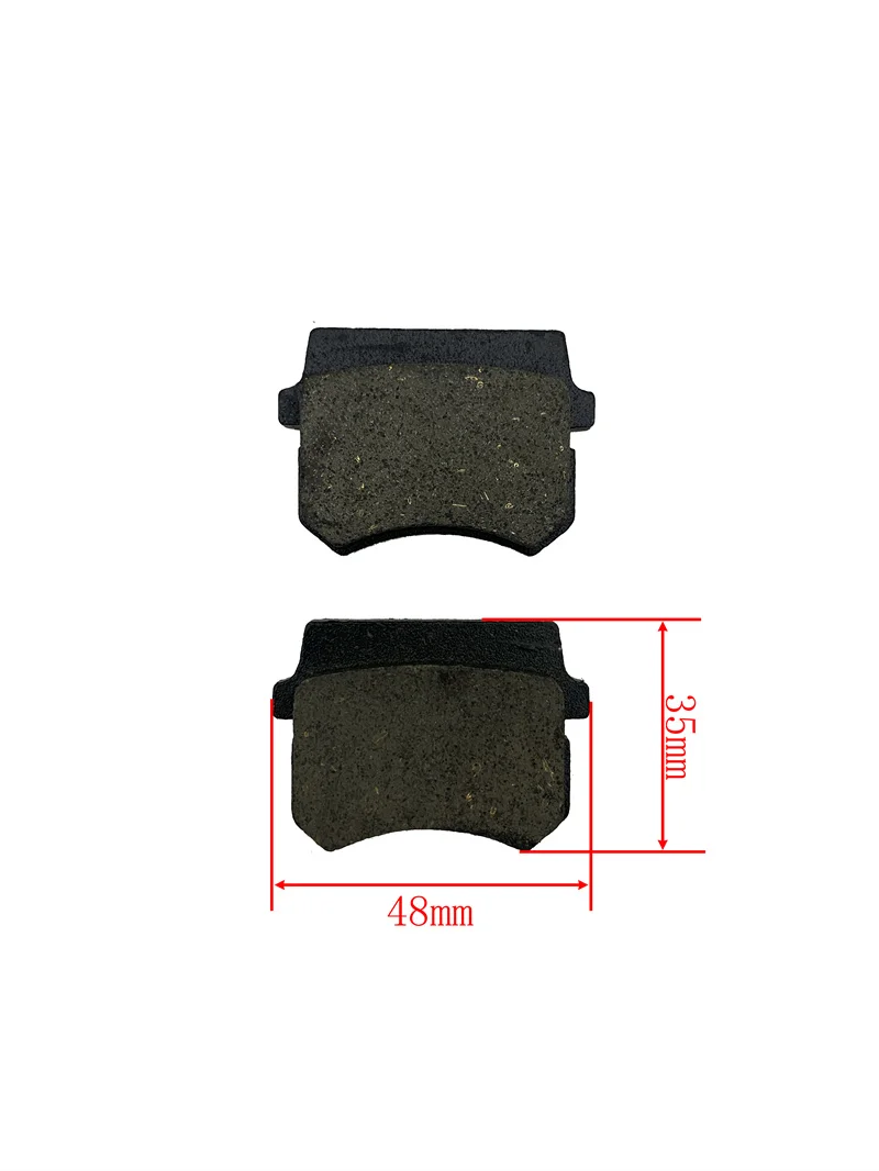 2 Sets Rear Disc Brake Pads Shoes for Chinese ATV Quad Go Kart 50cc 70cc 90cc 110cc 125cc 150cc 200cc 250cc Coolster Taotao