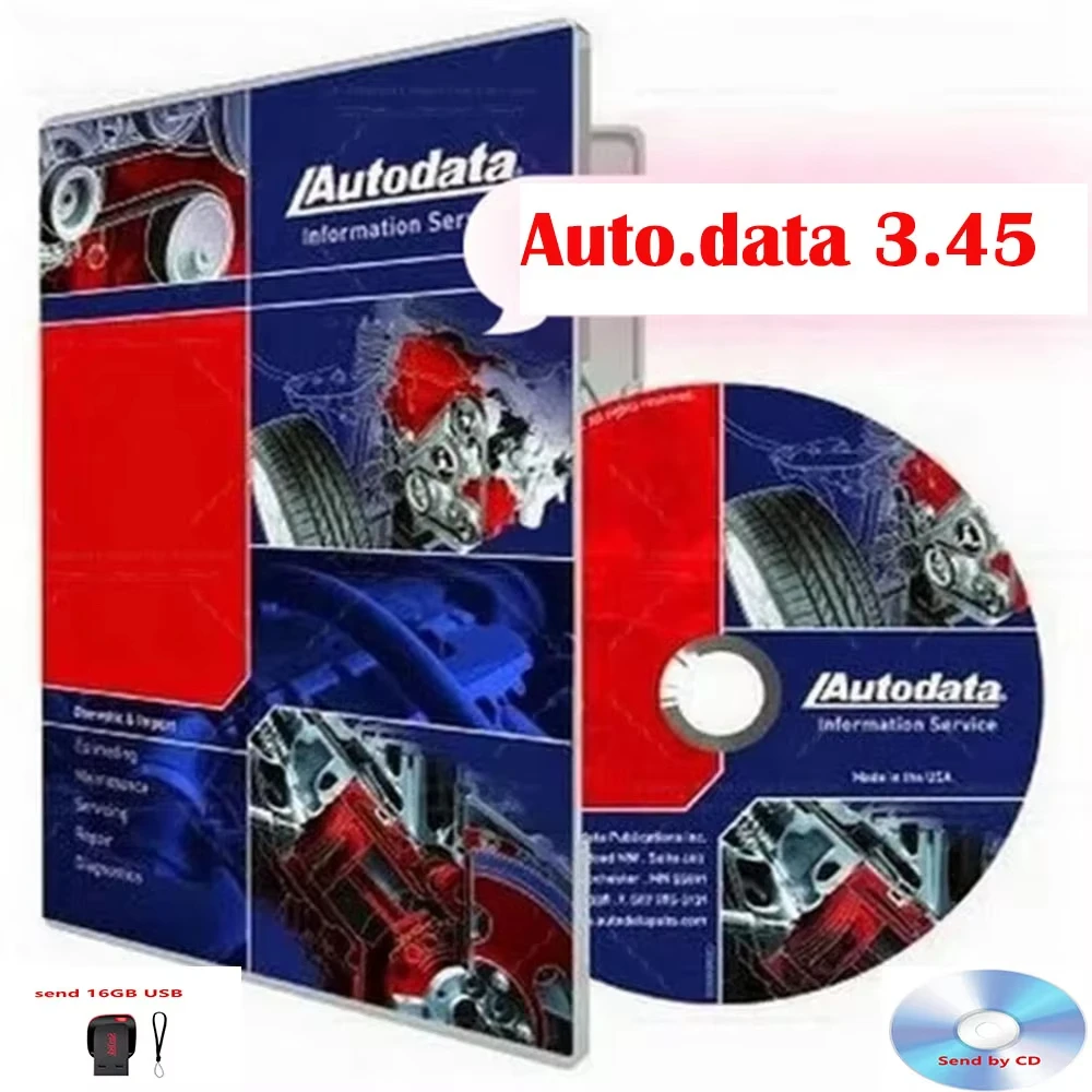 2023 Último software de reparación de automóviles Auto.data 3.45 actualización de software 2014 autodata 3.45 software Datos de