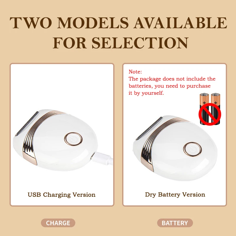 女性のための電気脱毛器,顔,腕,顔,プライベートパーツのための脱毛器