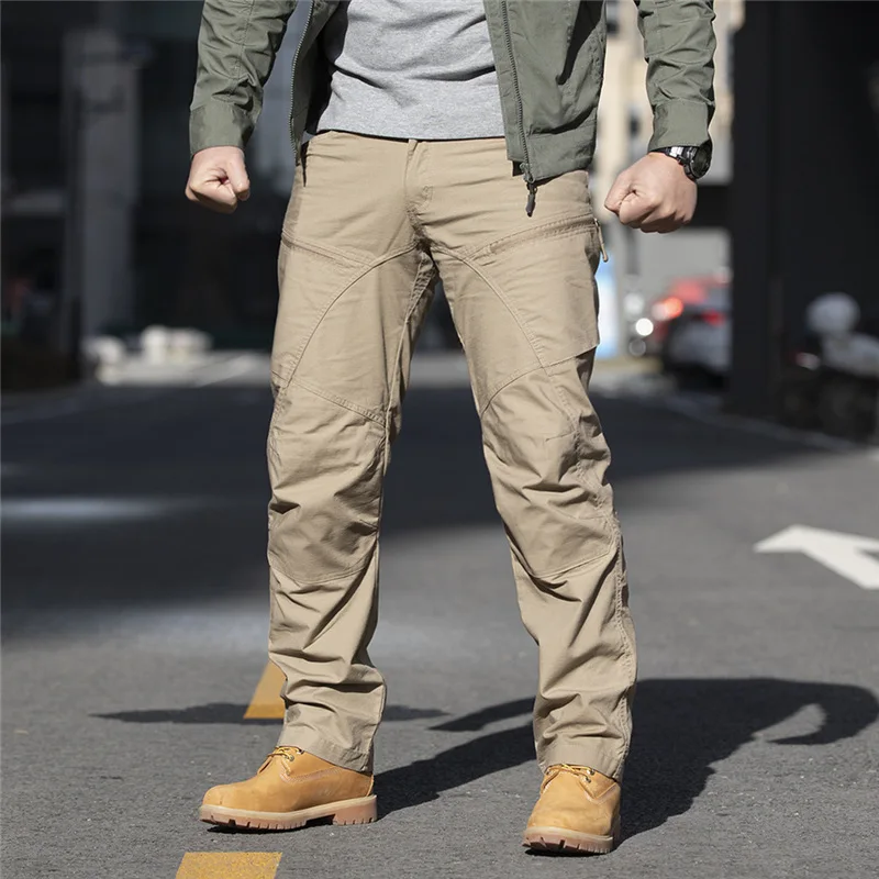 Tactical Tom Striker Tactical Pants Men's Loose Army Fans Training Pants Anti Splashing Water Spring and Autumn Outdoor Work Pan