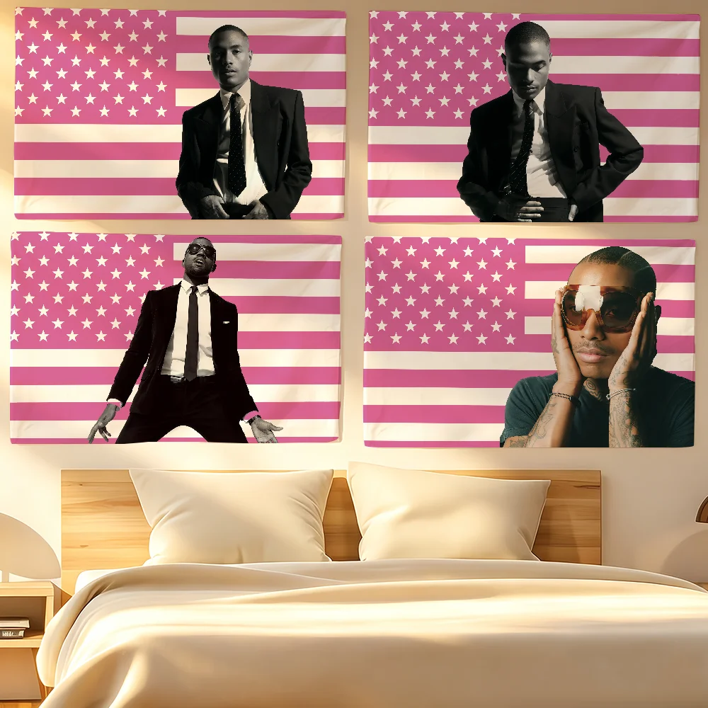 Singer S-Steve L-Lacy Oh Yeah Flag Tapestries For Classroom Dormitory Camping Picnic Party Cheering Home Indoor Outdoor Decor