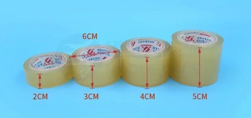 RC Boat 20mm/30mm/40mm/50mm Width PVC/PET Waterproof Transparent Adhesive Tape Hatch Tape Rubberized Fabric Replacement Parts