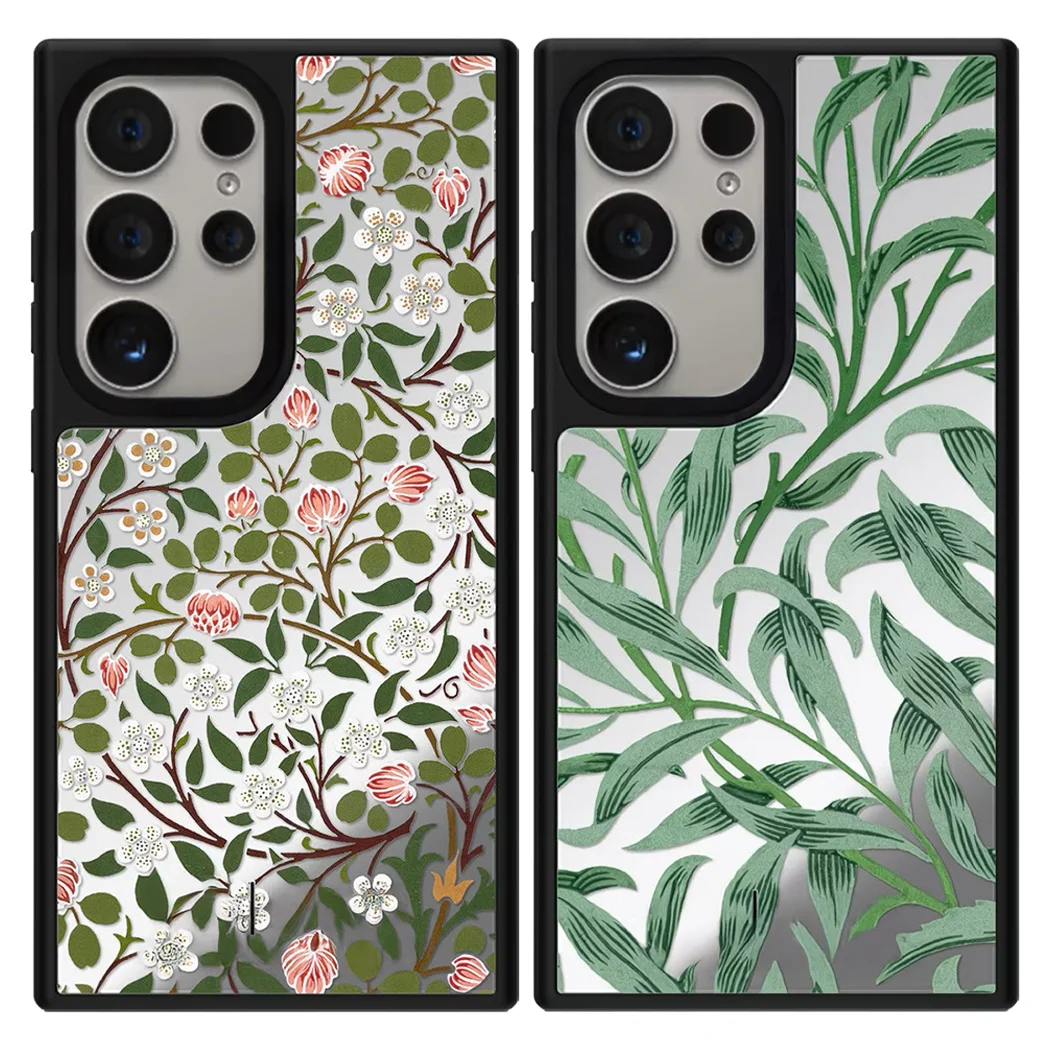 6040316 Mirror Magnetic Case: Compatible with Samsung Galaxy S23 U S24U S25 S26 Ultra S25+ S26 Plus Shell