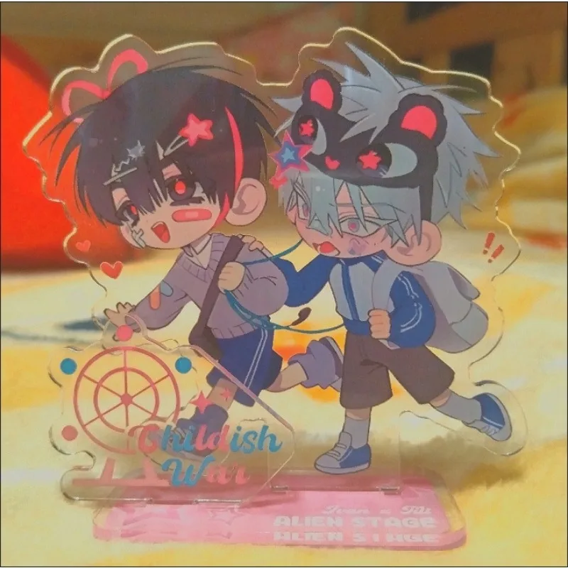 2025 الغريبة المرحلة التلفزيون أنيمي الاكريليك حامل الشكل عمل إيفان حتى الطرفية الشكل الاطفال نماذج لعبة الحلي هدية عيد ميلاد #3