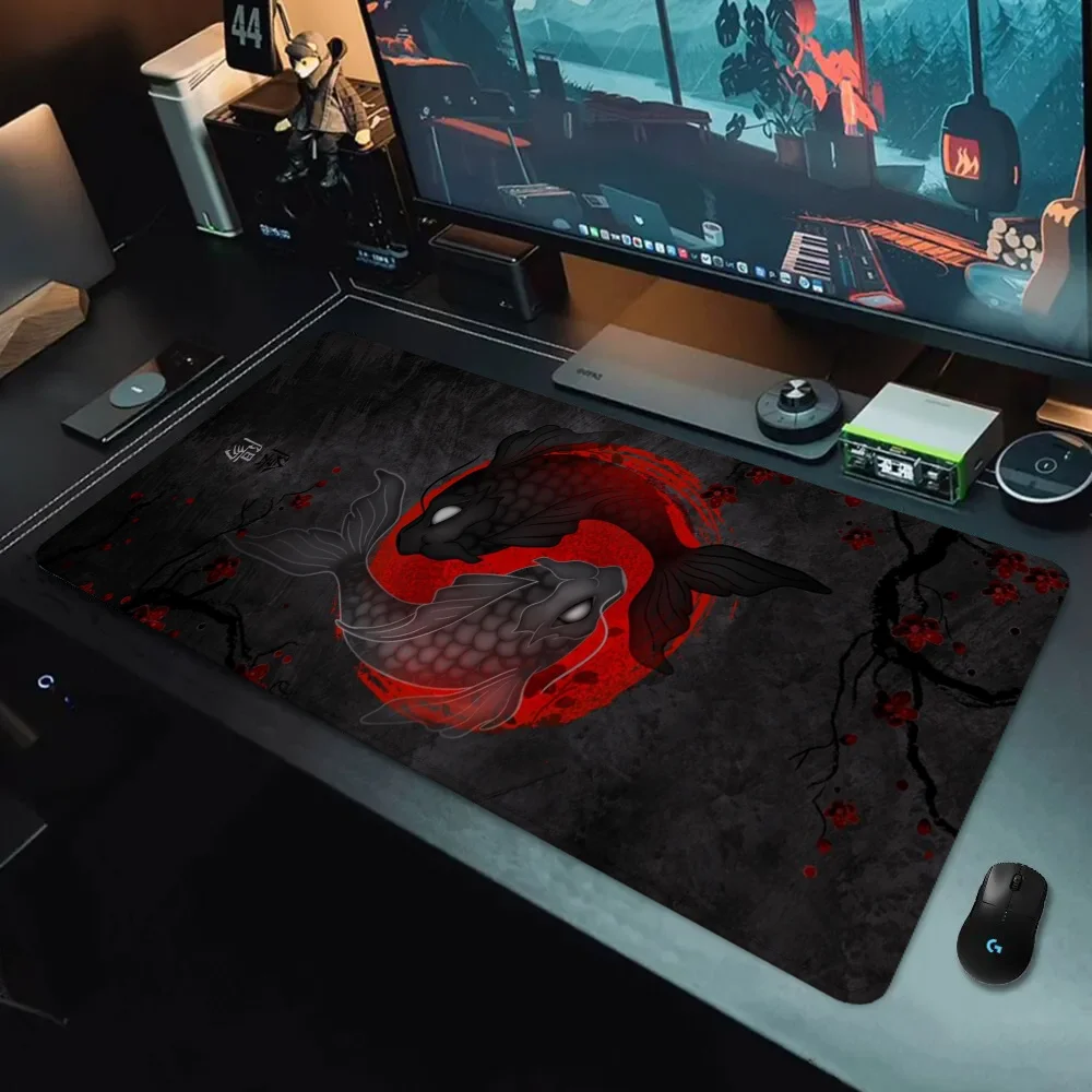 Magic Mouse Pads YingYang Desk Pad GAMING MOUS PAD TABL MAT Gamer Keyboard Pc Accessories Deskmat Mouse for Computer Mausepad
