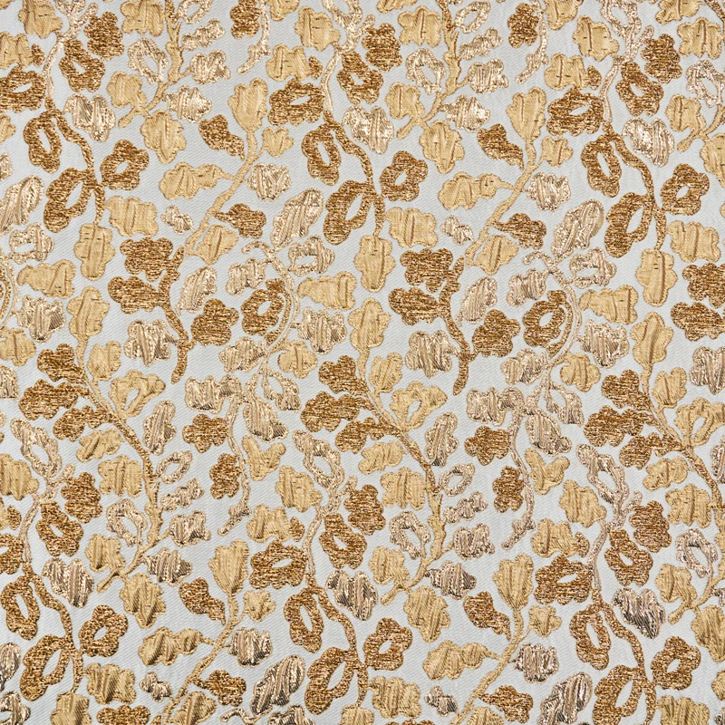 

Multicolor Jacquard Brocade Fabric, Three-Dimensional Gold, Fashion Diy