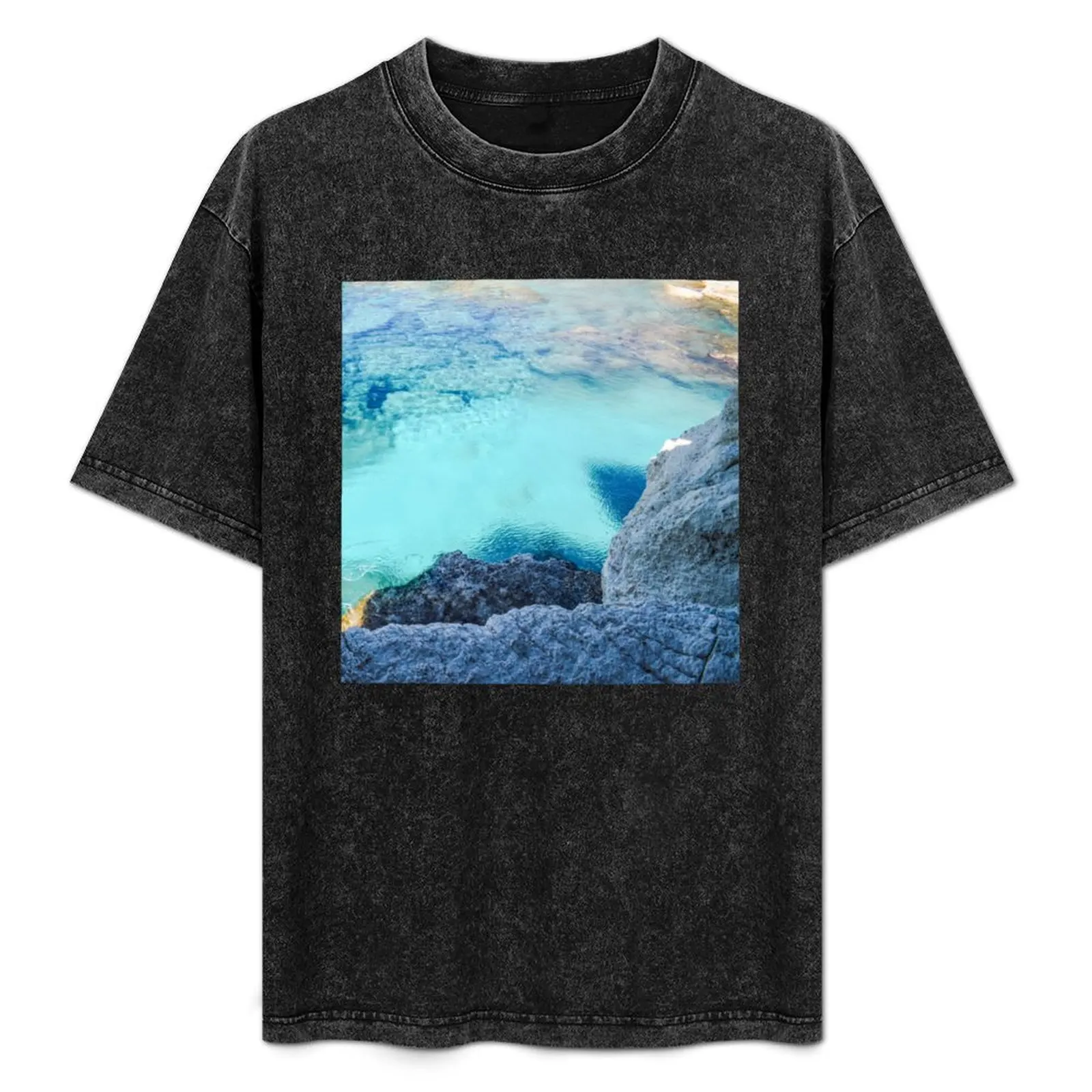 

Sea, Transparent, Water, Clear, Turquoise, Nature T-Shirt Festive Simple T-Shirt
