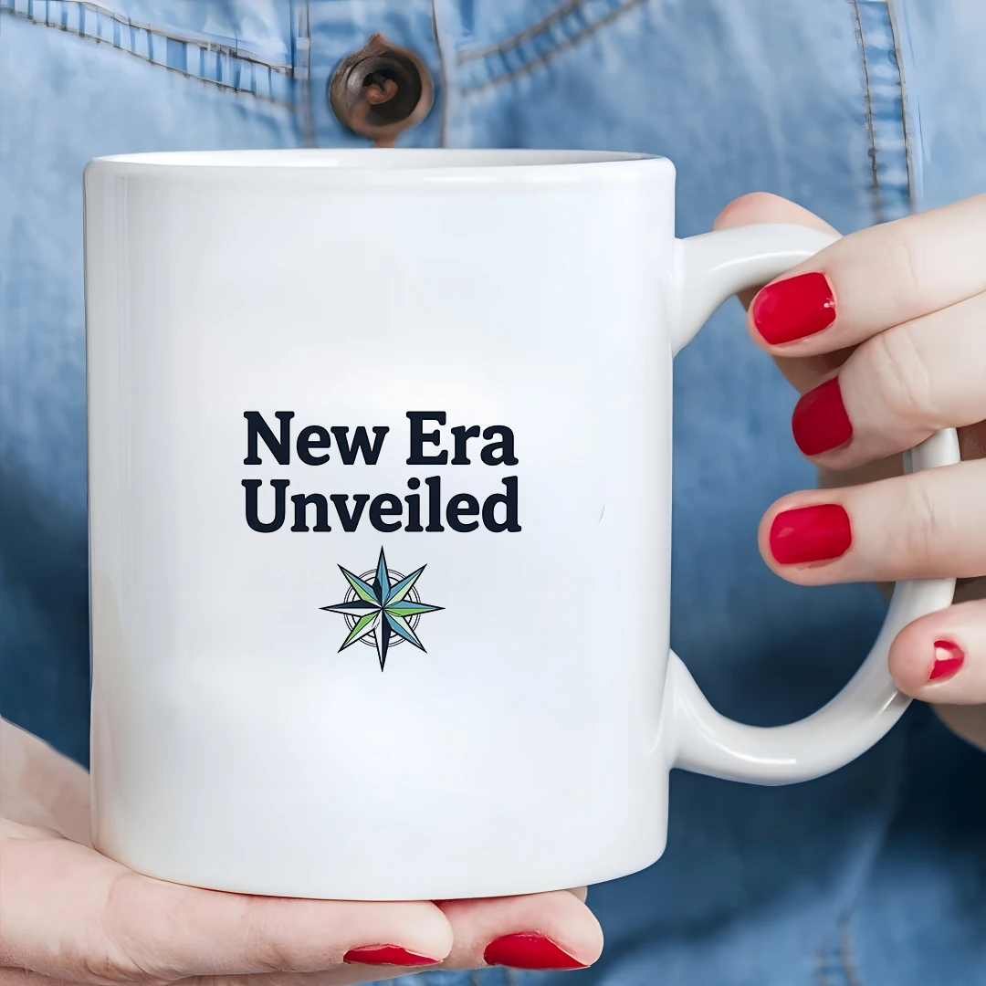 

11oz Cup New Era Unveiled Compass Design Kids Cold & Hot Beverage Cup Christmas Gift Home & Office Cup