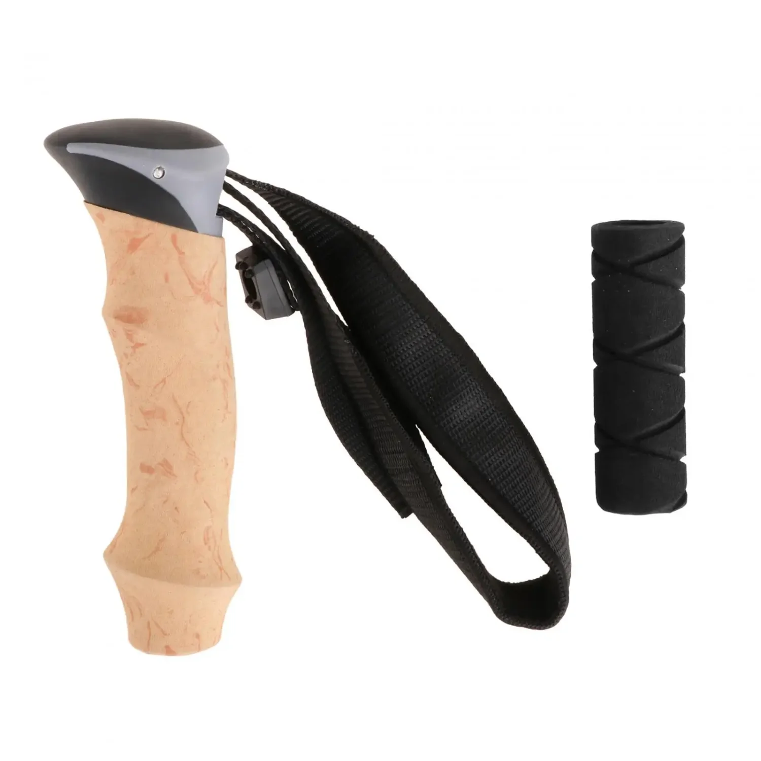 

Trekking Pole Handle Walking Cane Grip Anti Slip Portable Walking Stick, Handle