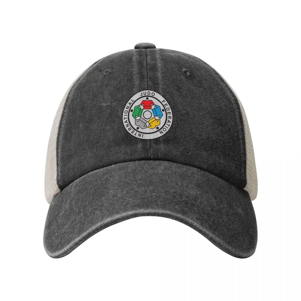 International Judo Federation Baseball Cap New In The Hat Big Size Hat Snapback Cap Anime Hat Luxury Woman Men's