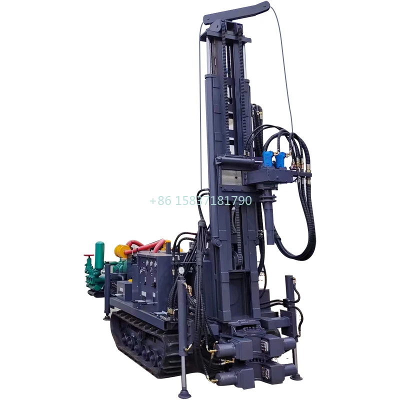 Factory Direct Air Compressor Diamond Mine Drilling Rig Machine Construction Works Water Well Drilling Rigs Machinery for USA