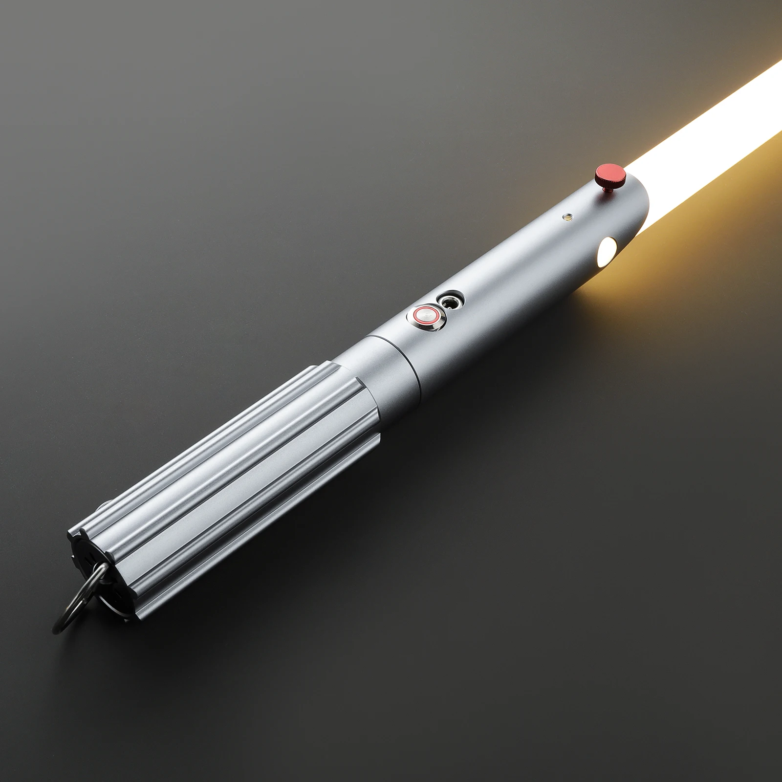 DamienSaber Zwaar duelleren lichtzwaard Gevoelige soepele swing Xeno3.0 Pixel Light Sabre Metalen gevest met Bluetooth-zwaartekrachtsensor