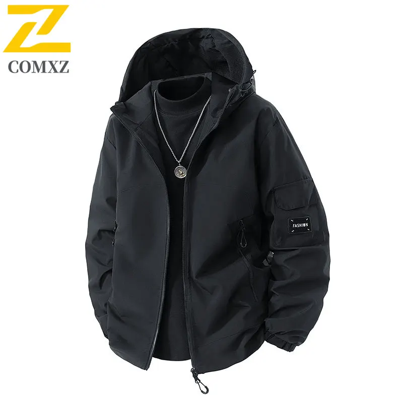 

2025 Men New Stormcoat Jacket Waterproof Warm Hiking Hunting Jacket Outdoor Camping Adventure Windproof Lightweight Sports Coat